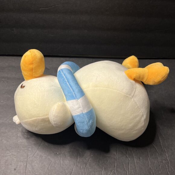 MINISO LIFE Japanese Plush Toy Swimming Ring Duck Incredibly Soft  10.6" HTF - Picture 4 of 11